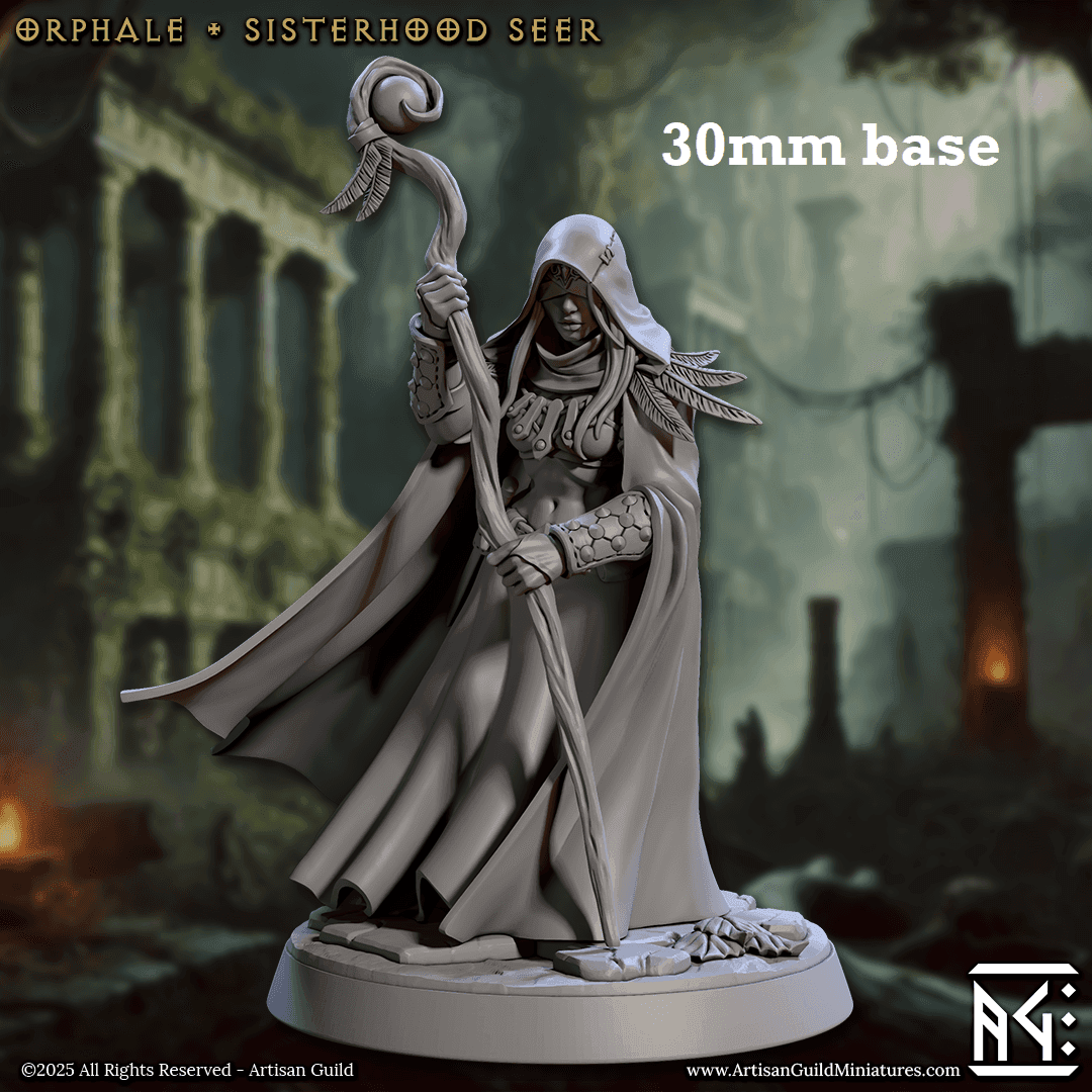 Orphale, Sisterhood Seer (Female Human Clairvoyant) - 