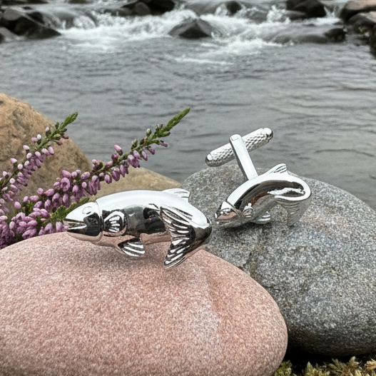 Good Catch Fish Cuff Links
