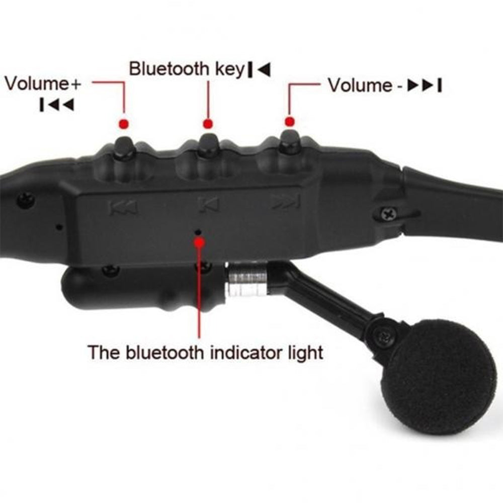 Outdoor Polarized Light Sunglasses and Wireless Bluetooth Headset Portable Glasses Headset