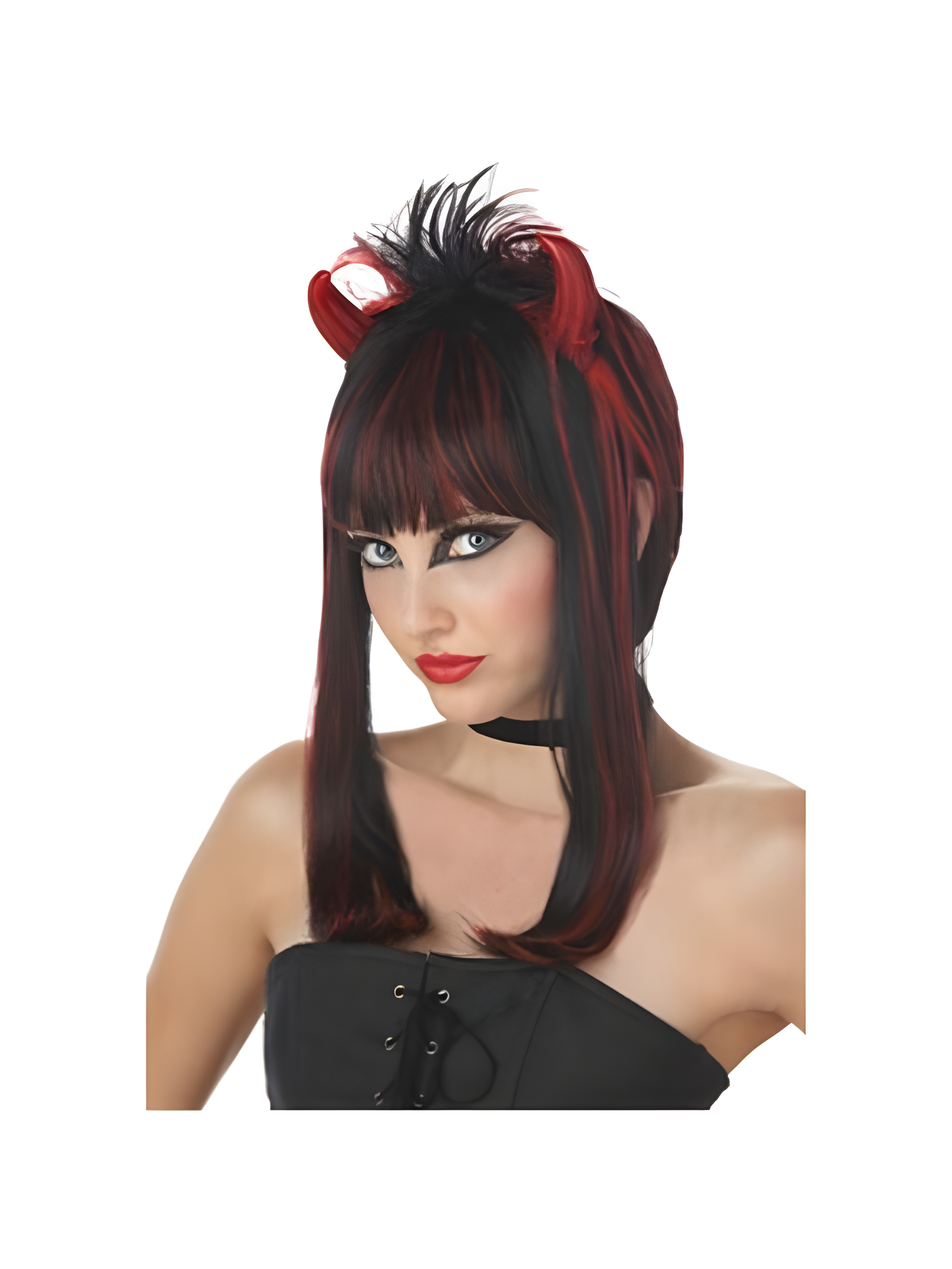 Women's Devil Horn Wig
