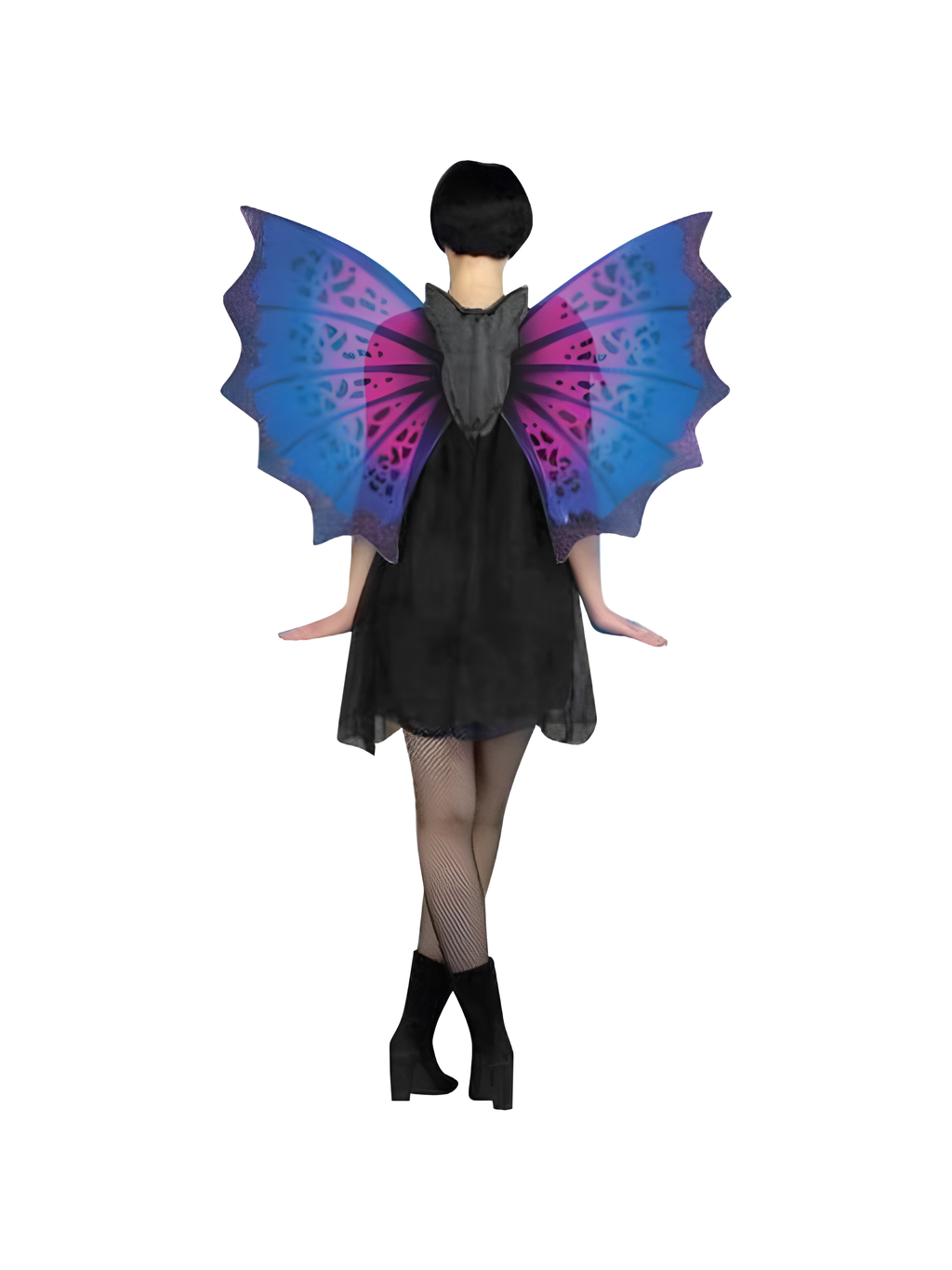 Adult Purple Costume Bat Wings