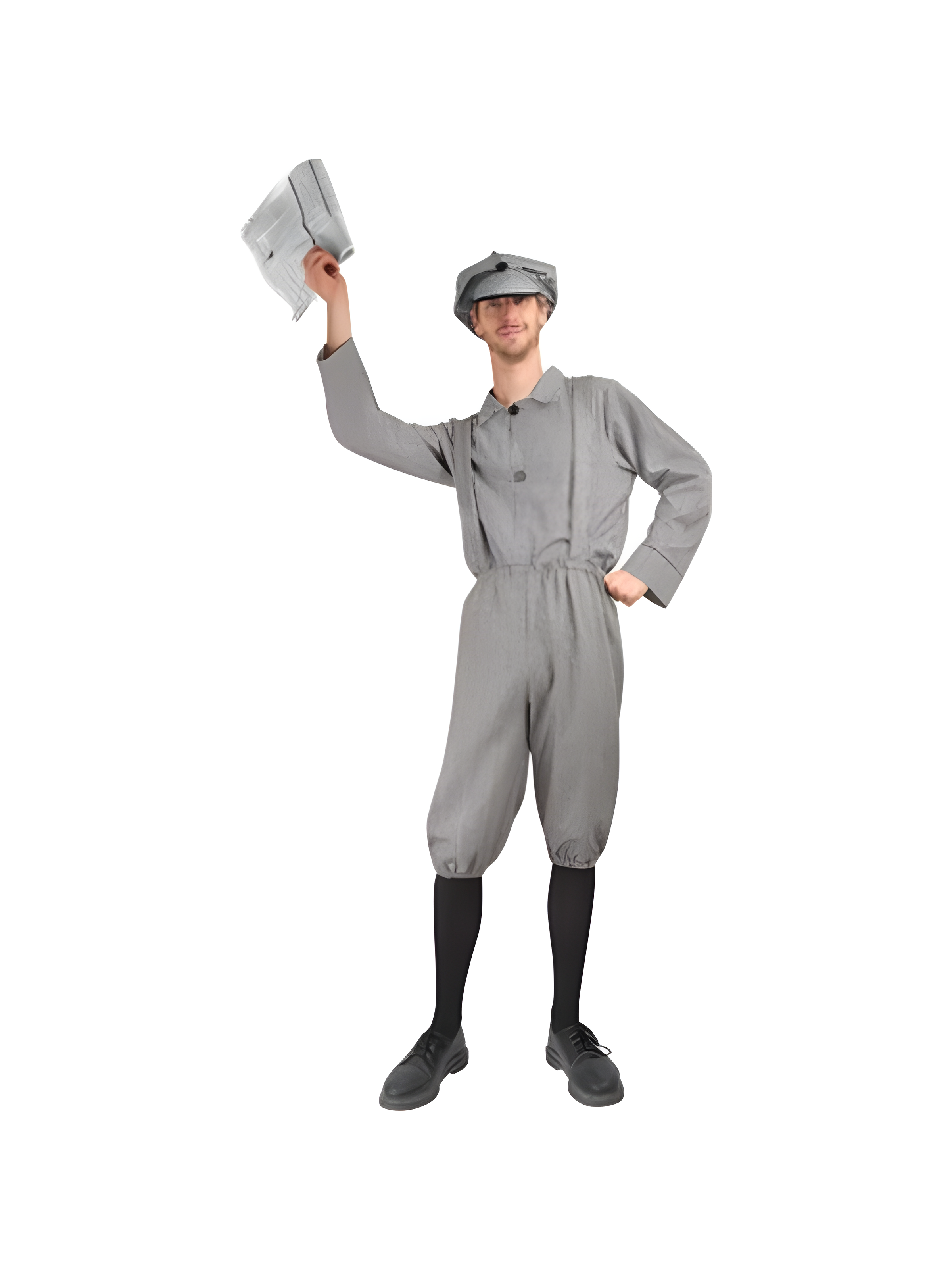 Adult Old Fashion News Boy Costume