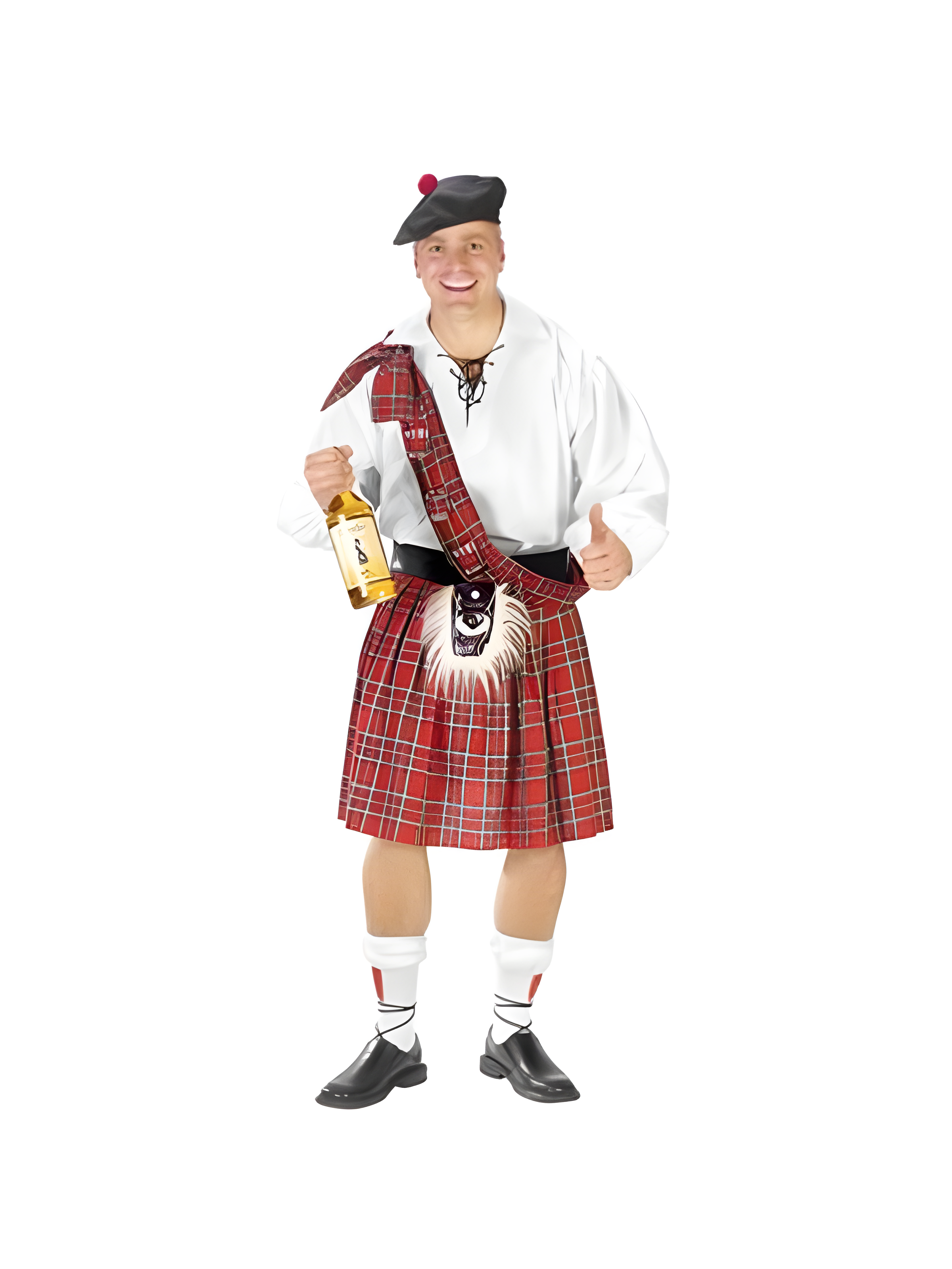 Adult Big Shot Scottish Costume