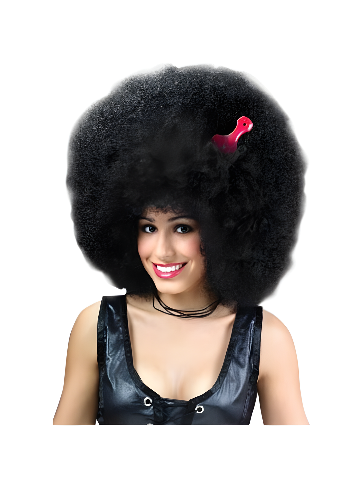 Adult Super Large Black Afro Wig
