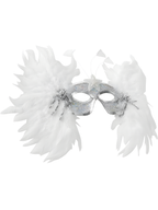 Snowflake Feather Eye Mask
