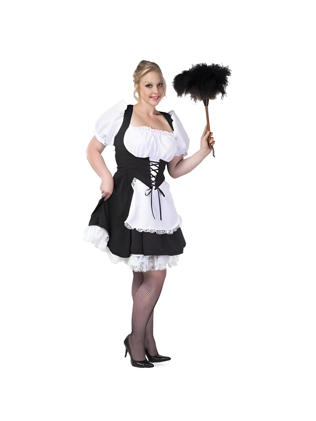 Adult Plus Size Chambermaid Costume