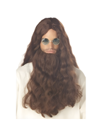 Men's Love Guru Costume Wig And Beard