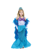 Child's Blue Mermaid Princess Costume