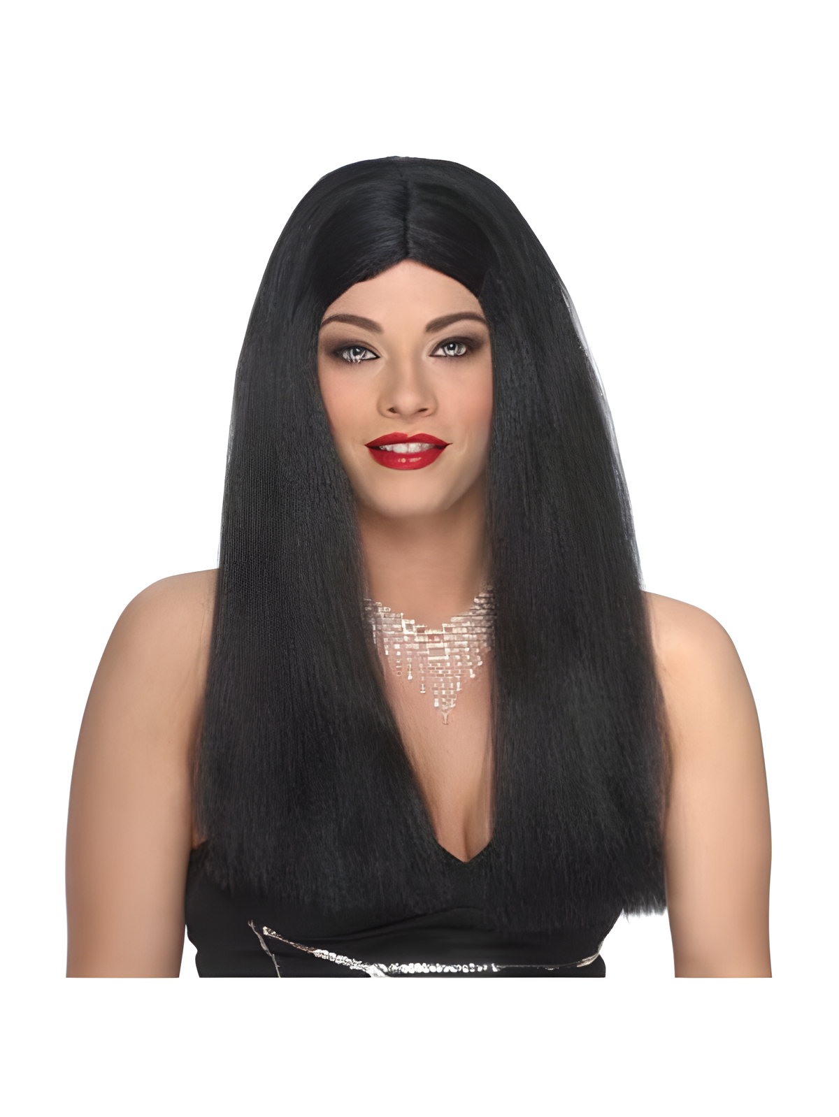 Long Black Witch Wig