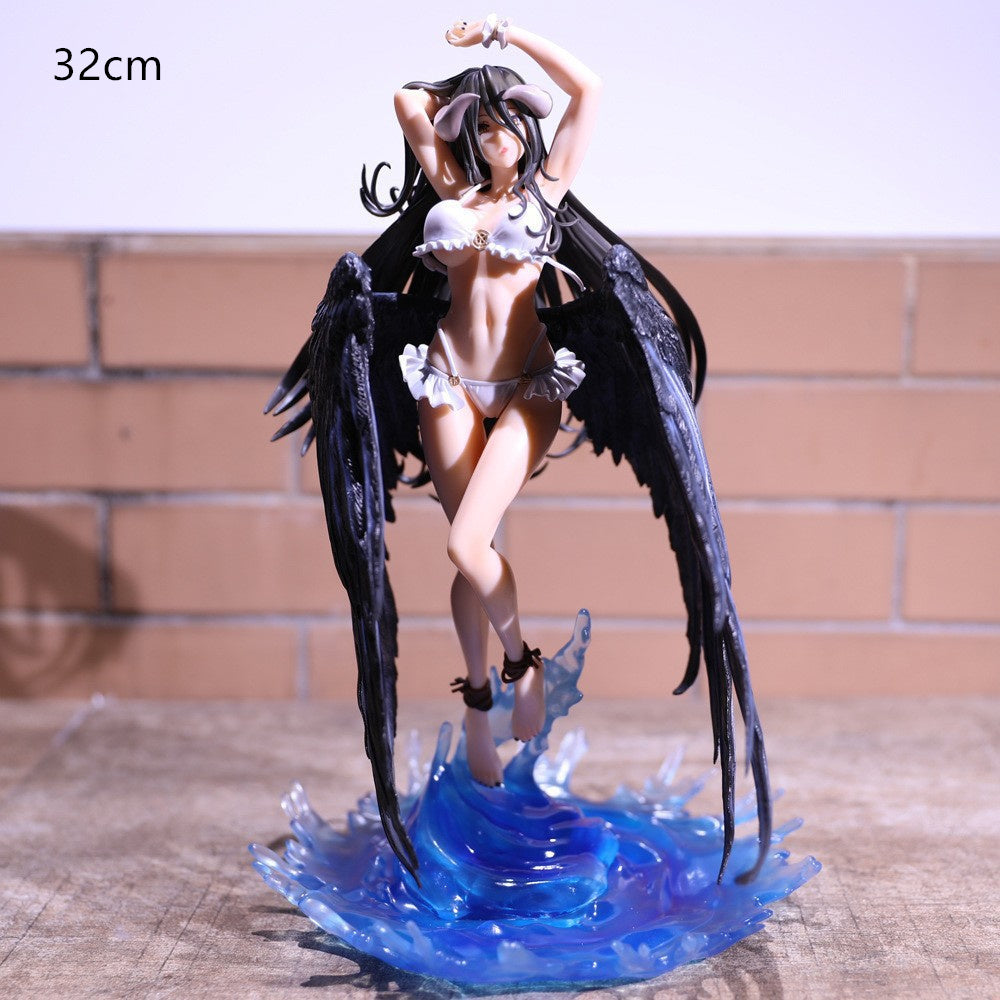 Overlord III Albedo So-Bin Ver. Anime Character Albedo PVC Action Figure Toy Overlord Statue Collectible Model Doll Adult Gift