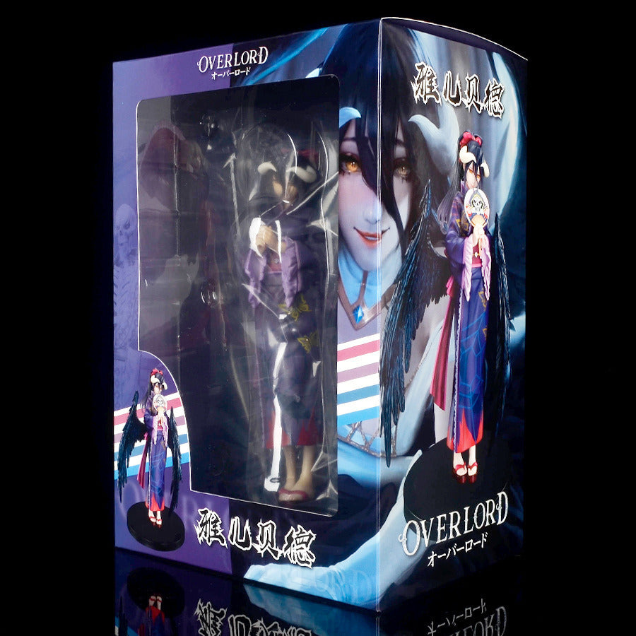 Overlord III Albedo So-Bin Ver. Anime Character Albedo PVC Action Figure Toy Overlord Statue Collectible Model Doll Adult Gift