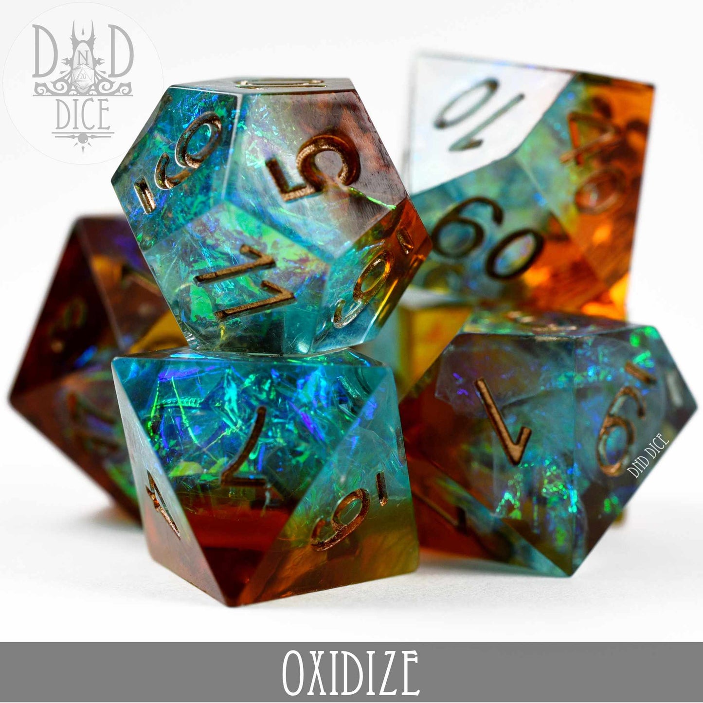 Oxidize Handmade Dice Set