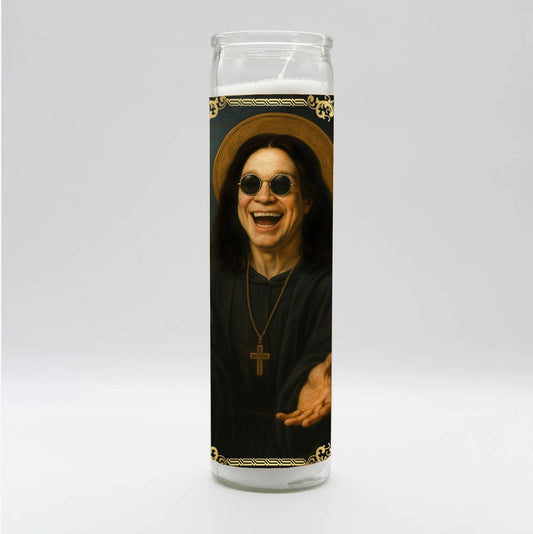 Saint Prince of Darkness Candle - White