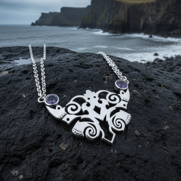 Emeria Celtic Goddess Necklace