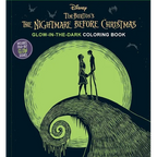 Disney Tim Burton's the Nightmare Before Christmas Glow-In-The-Dark Coloring Book - Paperback