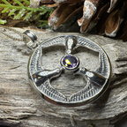 Rhiannon's Three Birds Goddess Necklace