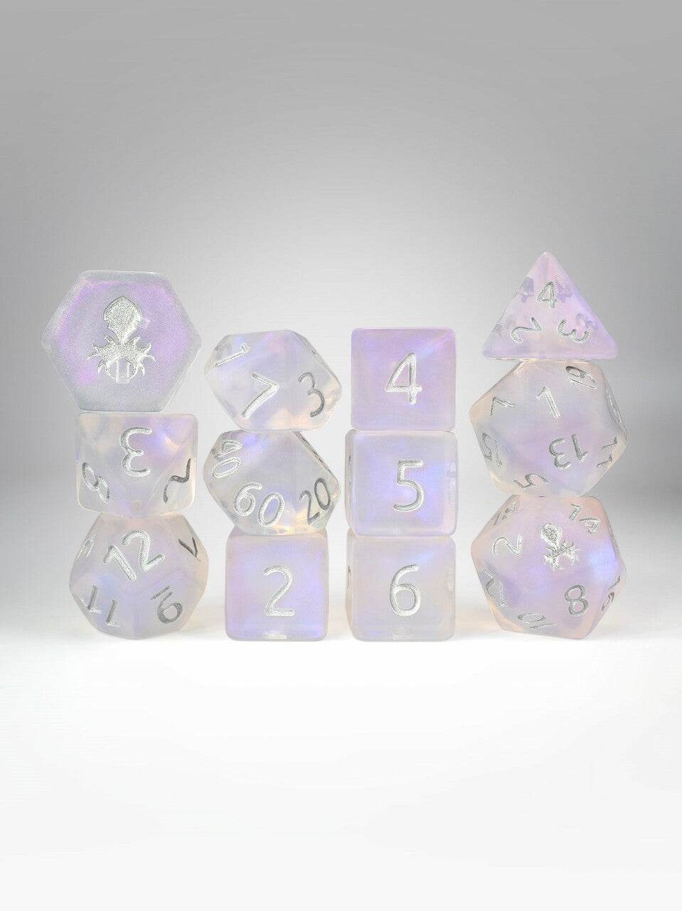 Kraken PRAWJECT 12 pc Acrylic TTRPG Dice Sets - PRAWJECT:01