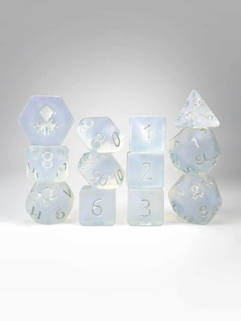 Kraken PRAWJECT 12 pc Acrylic TTRPG Dice Sets - PRAWJECT:16