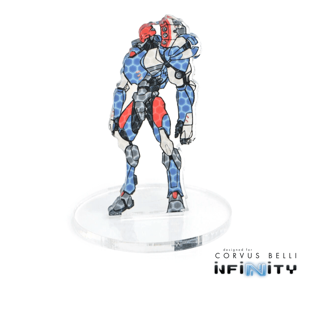 Infinity 3D Markers - Clausewitz Uhlans (40mm Camo -3)