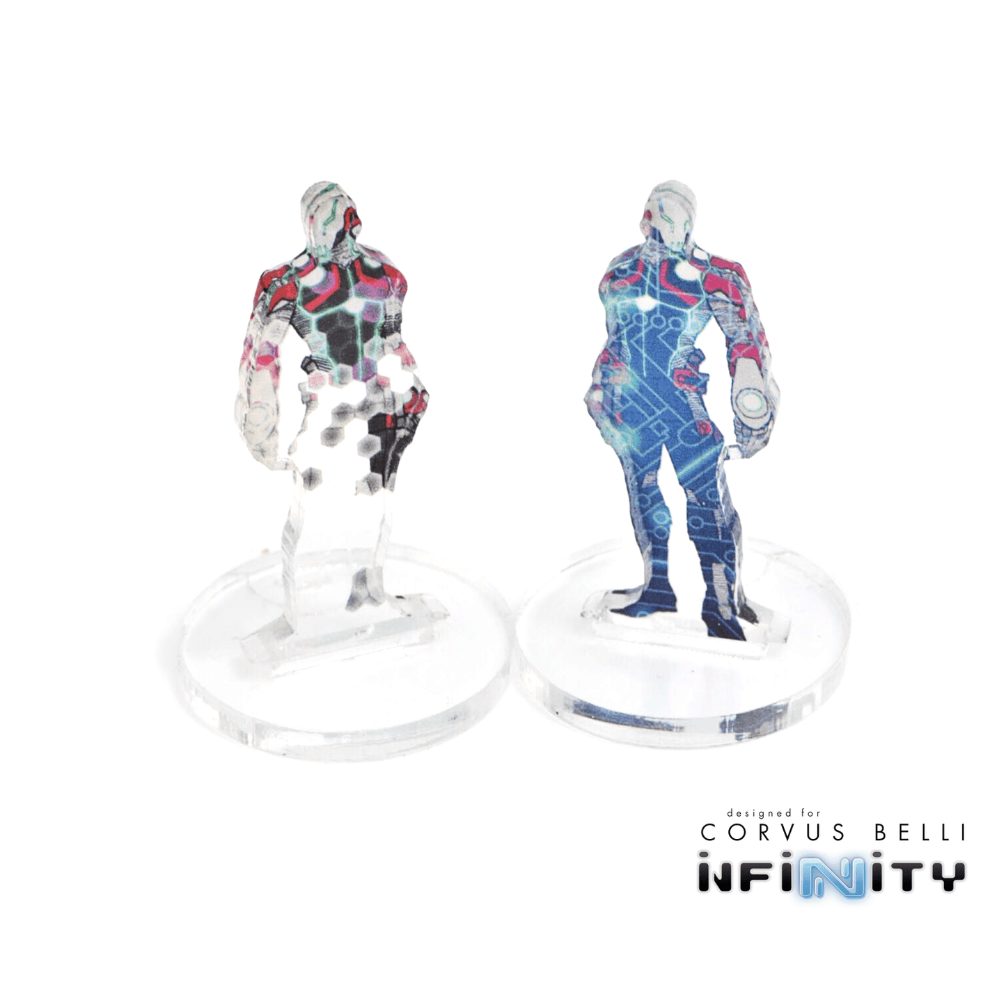 Infinity 3D Markers - Spektr (2x 25mm Camo -6 & Cybermask)