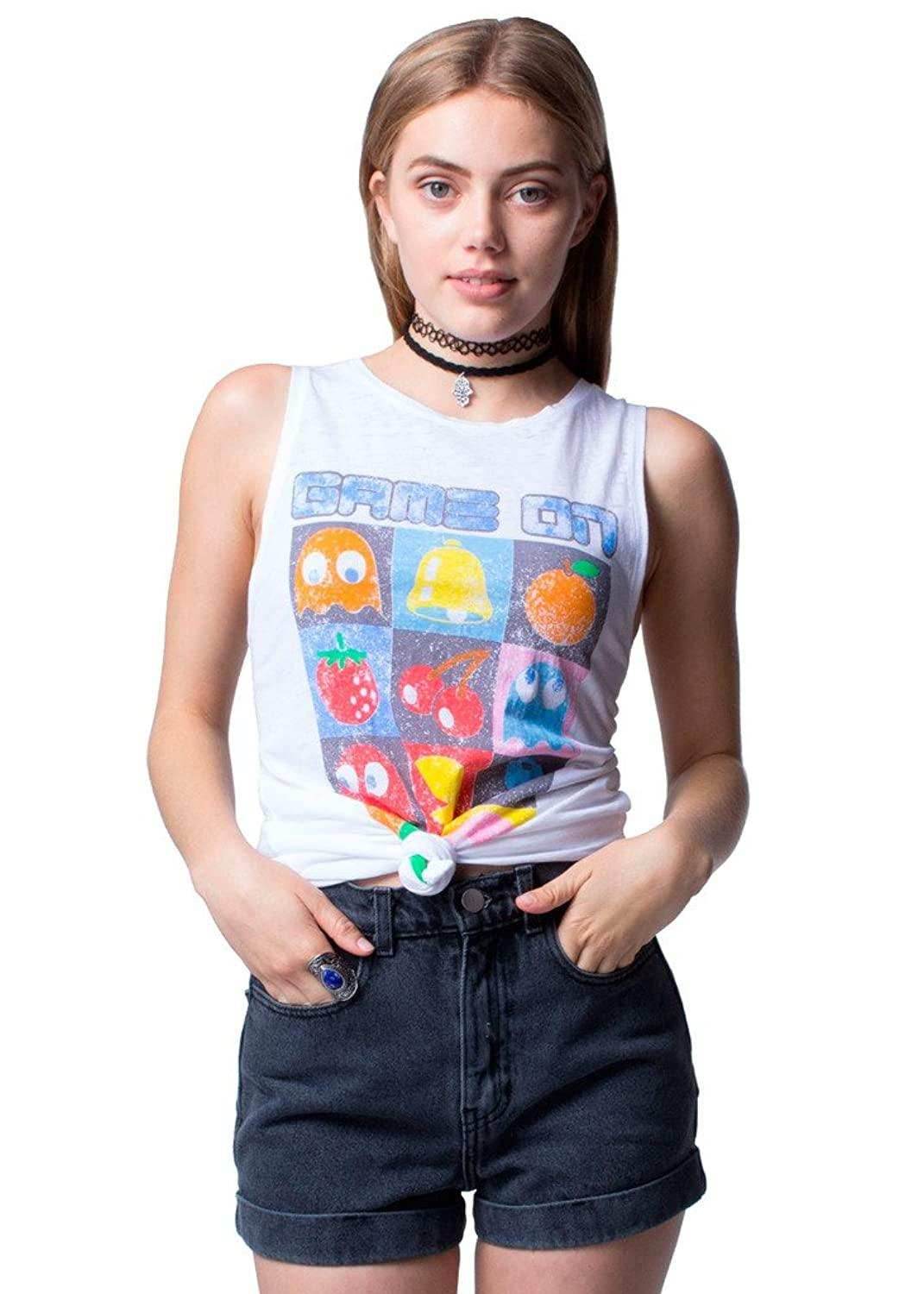 Pac-Man Game On Tank Top - S