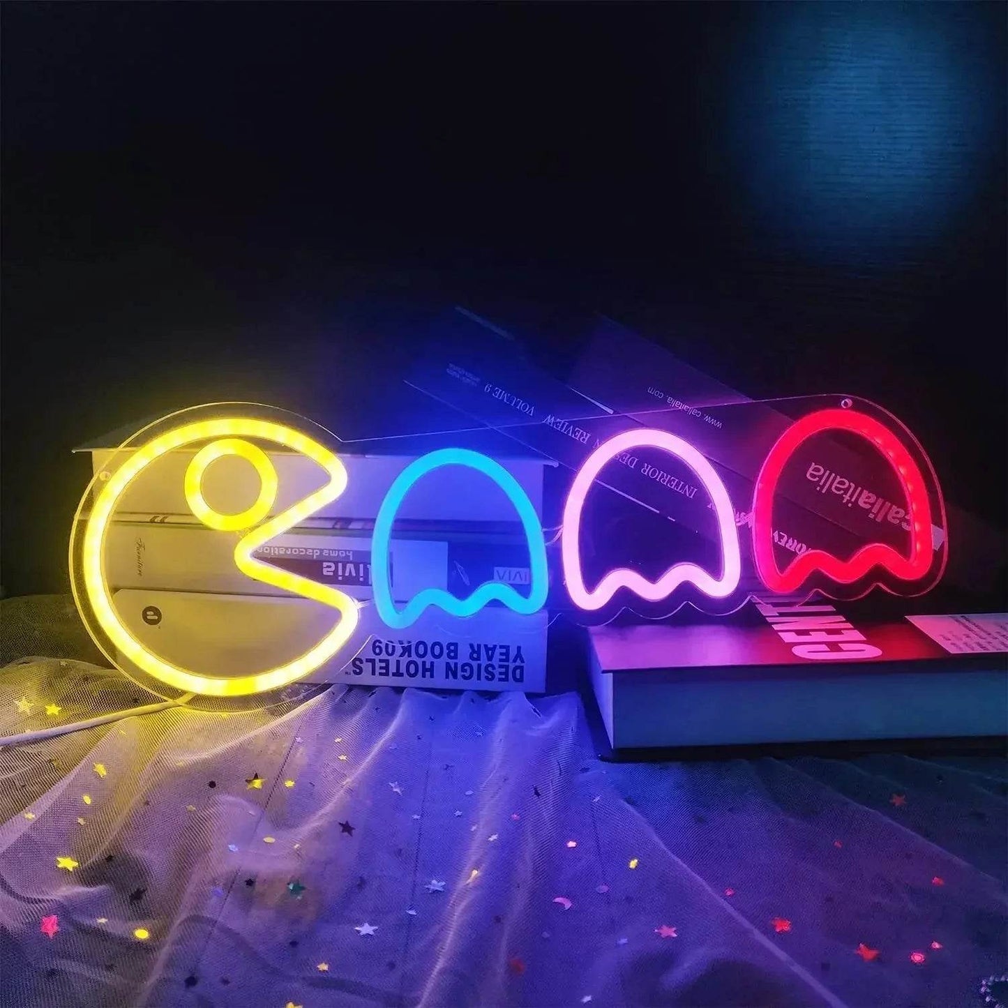 Pac Man LED Light Neon - A