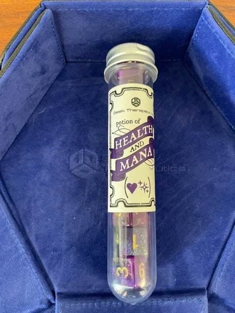 Pack of 8 D6 Potion Bottles - 