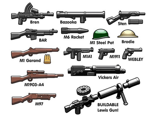 Allies Weapons Pack - 