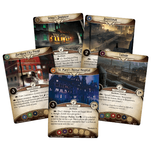 Arkham Horror LCG: Barkham Horror - The Meddling of Meowlathotep Scenario Pack - 