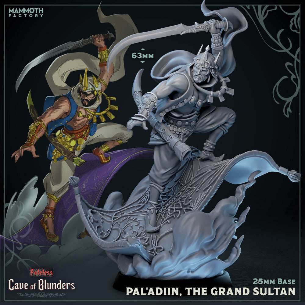 Pal'adiin, the Grand Sultan (Male Human Noble) - 