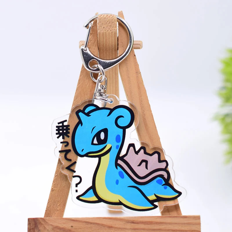 Palworld Monster Keychain 26 Styles Arcylic Cartoon Figures Keyrings Kawaii Accessories