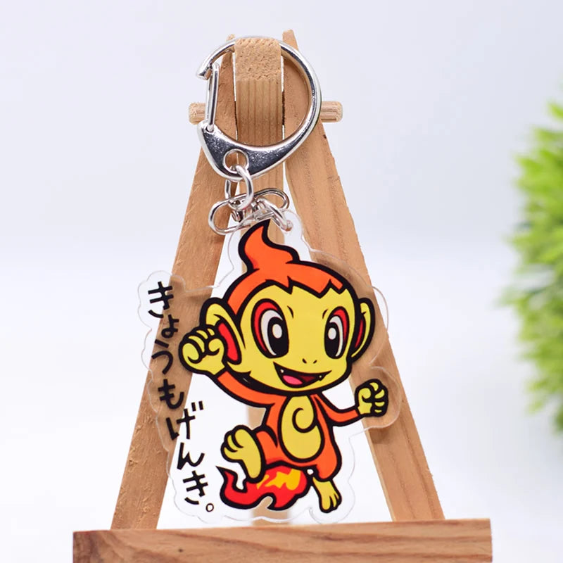 Palworld Monster Keychain 26 Styles Arcylic Cartoon Figures Keyrings Kawaii Accessories