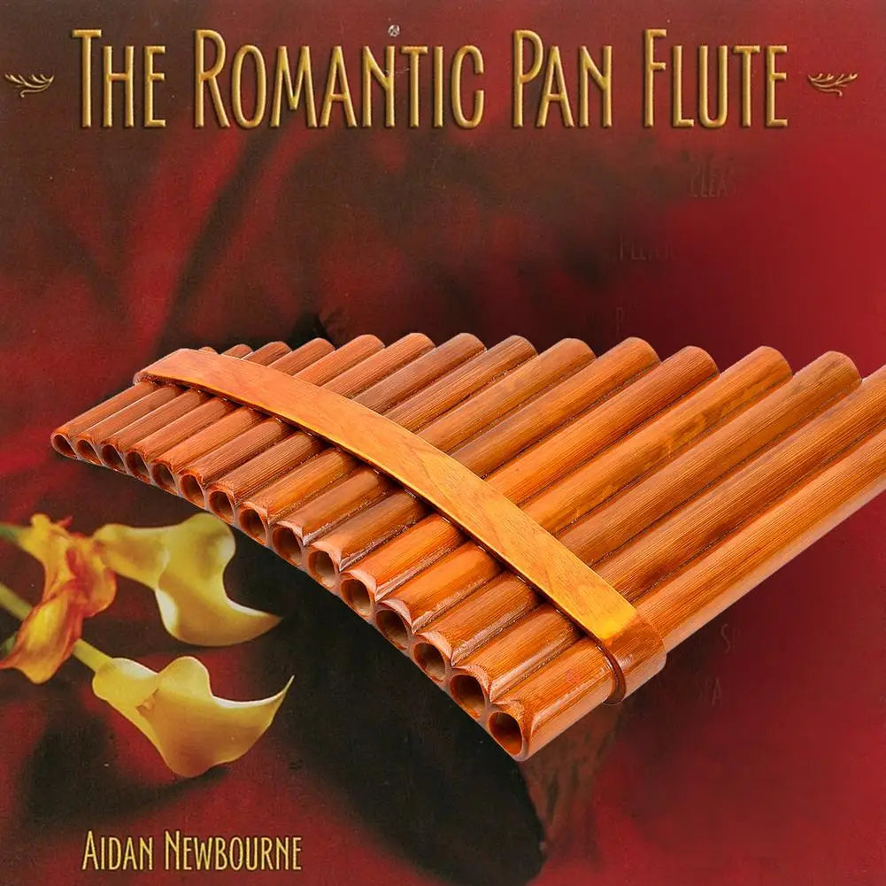 Pan Flute For Beginner 15 Pipes Environmental Wooden G Tone Pan Pipe Instrument Chinese Traditional Musical Instrument Cleani