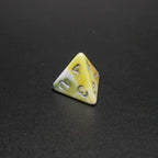 Panic Abstraction - 7 Piece DnD Dice Set | Acrylic RPG Gaming Dice - 