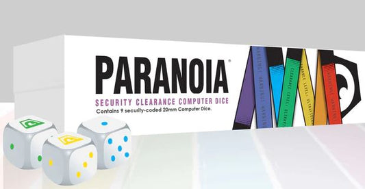 Dés informatiques d'habilitation de sécurité Paranoïa (9)