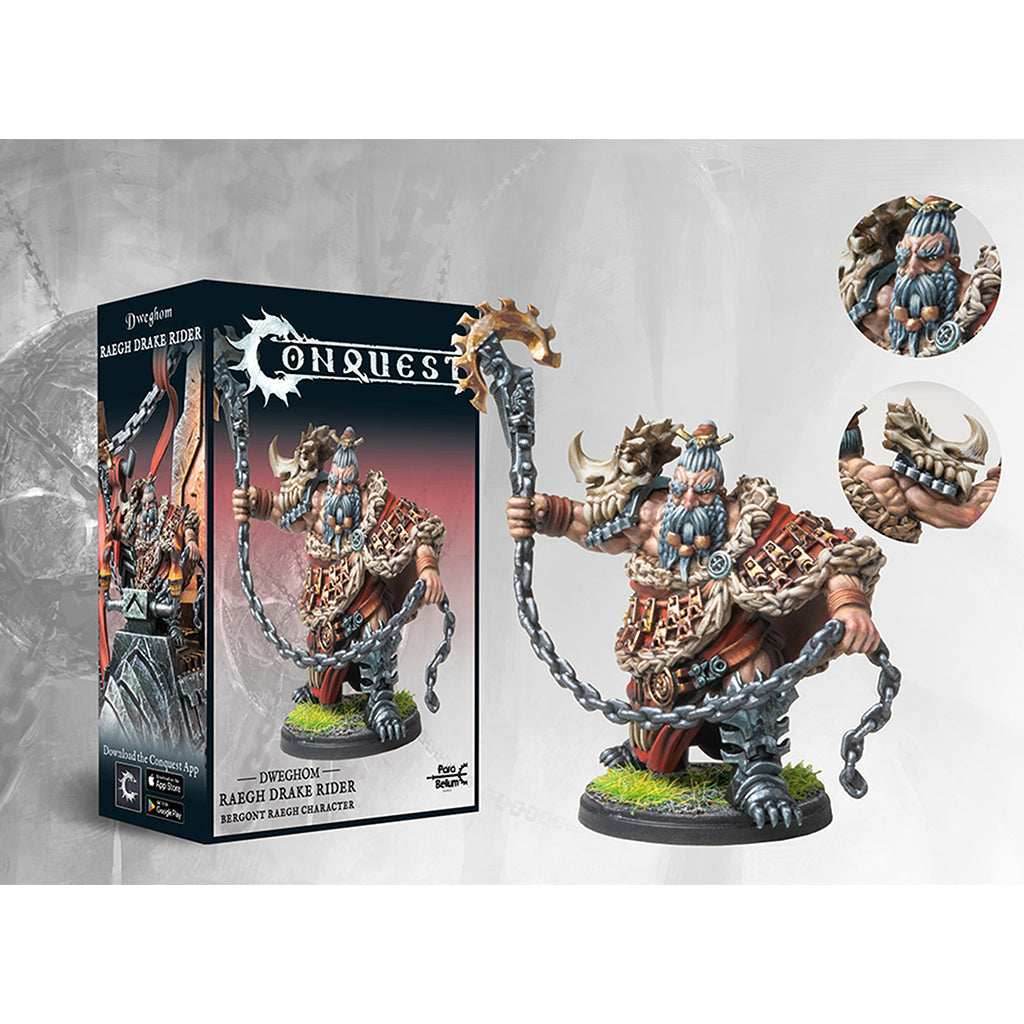 Conquest: Dweghom - Raegh Drake Rider - 
