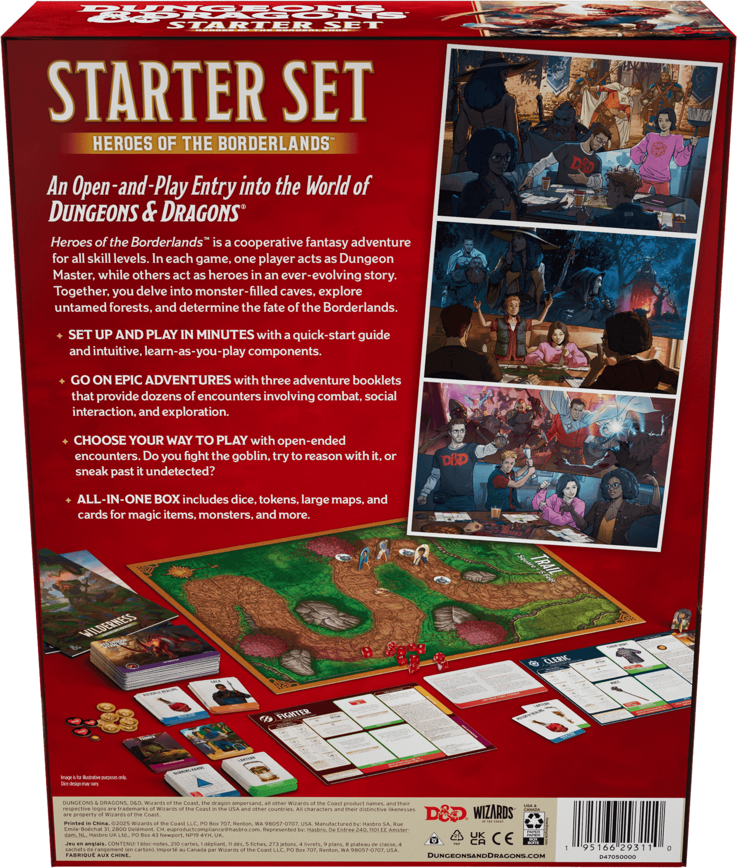 Dungeons & Dragons - Heroes of the Borderlands Starter Set - 