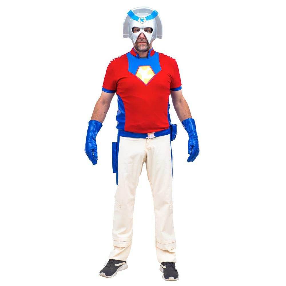 Peace Maker Super Hero Deluxe Complete Set Halloween Costume Cosplay - S/M