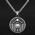 Vikings Rune Tiwaz Stainless Steel Pendant Necklace - 