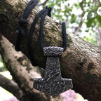 Vikings Thors Mjolnir Stainless Steel Pendant - 