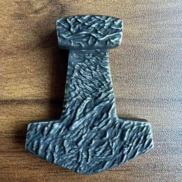Vikings Thors Mjolnir Stainless Steel Pendant - 