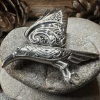 Ashild Raven Celtic Necklace - 18