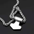 Vikings Thor's Hammer Pendant Necklace - 
