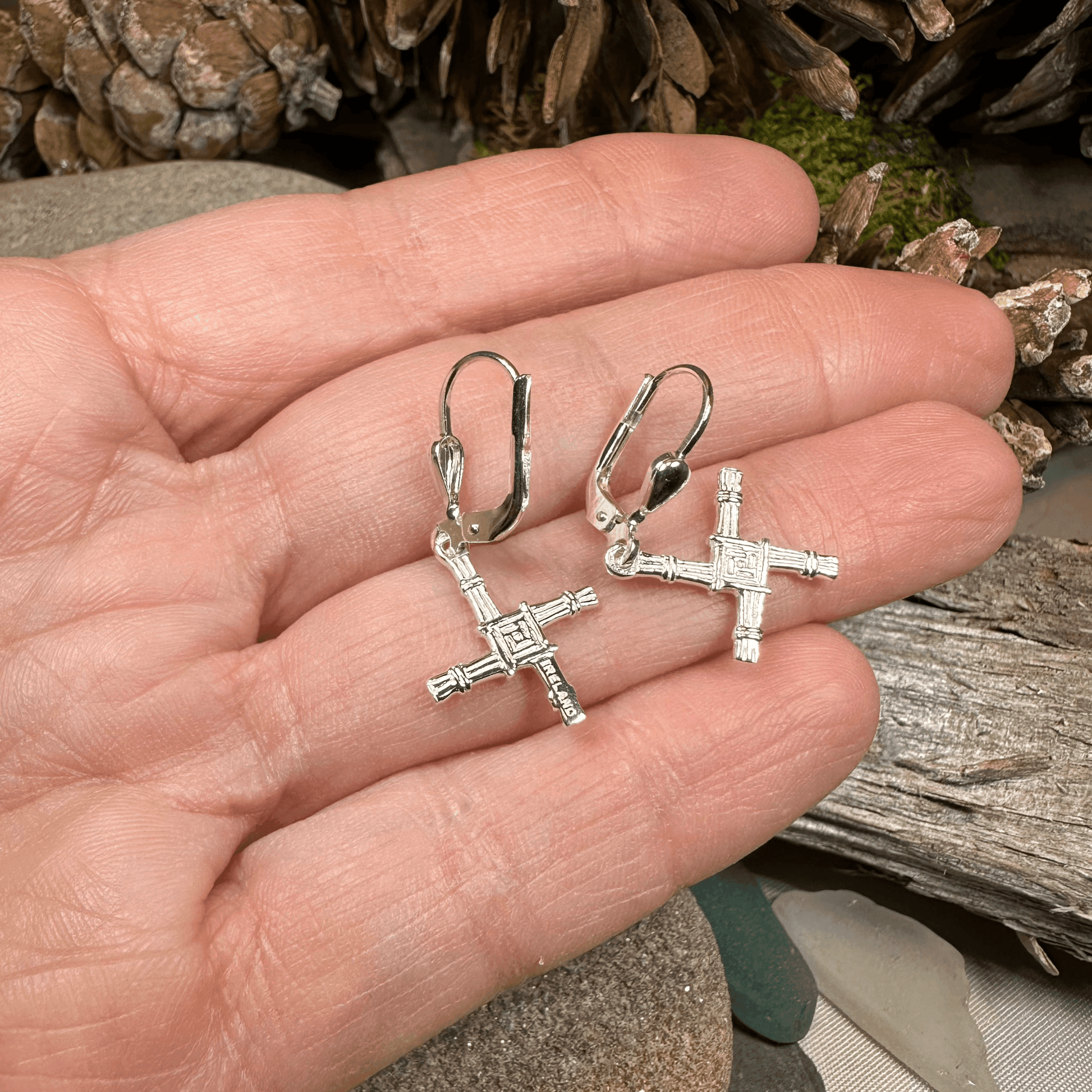 Saint Brigid's Cross Earrings - 