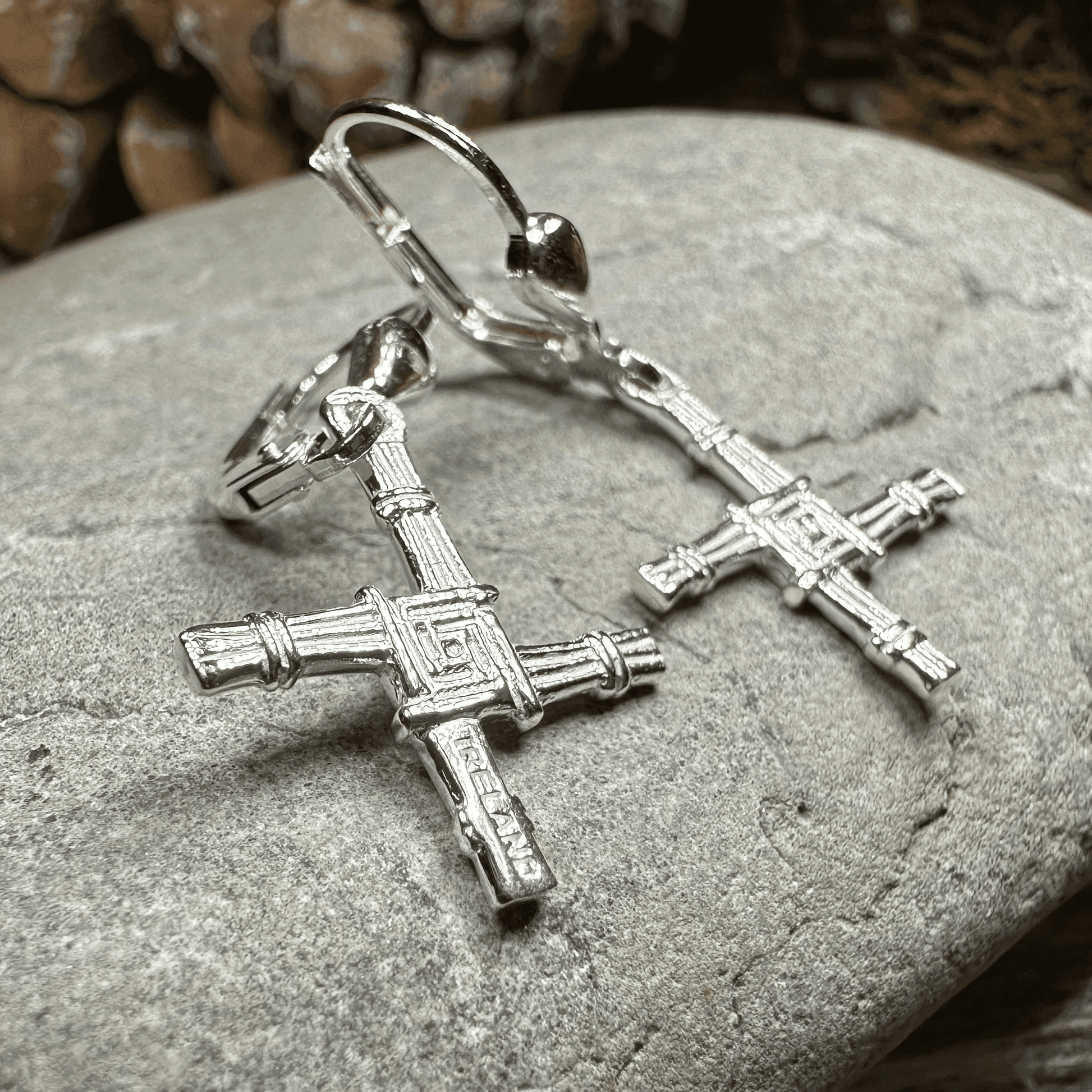 Saint Brigid's Cross Earrings - 