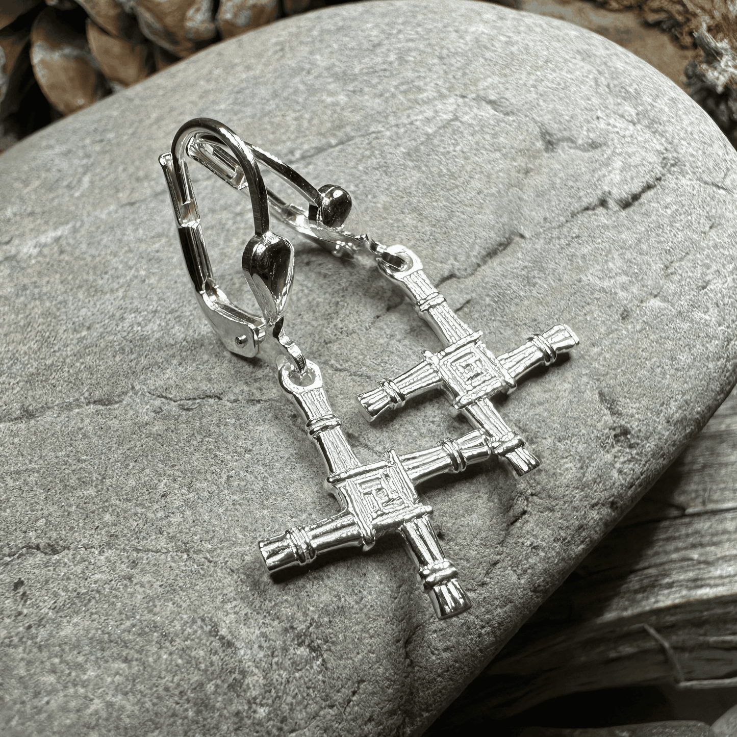 Saint Brigid's Cross Earrings - 