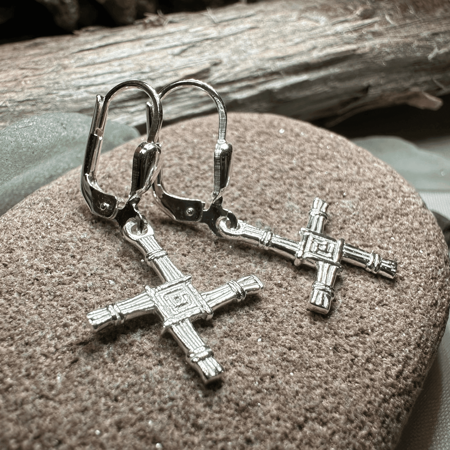 Saint Brigid's Cross Earrings - 