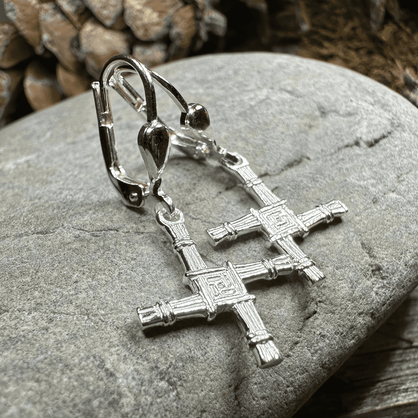 Saint Brigid's Cross Earrings - 