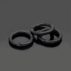 Vikings King Chains Stainless Steel Clasps - 1 x Clasp / Black