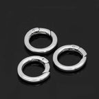 Vikings King Chains Stainless Steel Clasps - 1 x Clasp / Silver